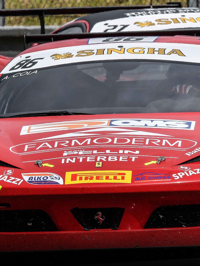 Alberto Cola, driver in Ferrari Challenge Europe - ITA