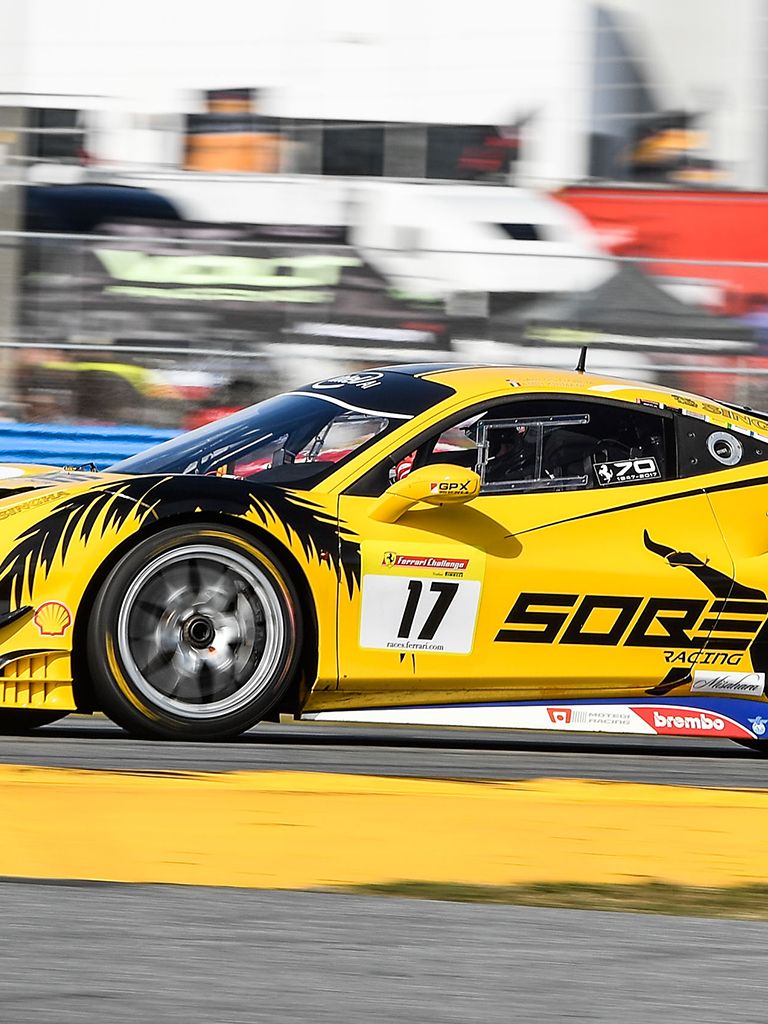 Amir Kermani, driver in Ferrari Challenge NA - USA