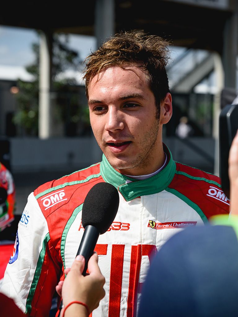 Benjamin Hites, driver in Ferrari Challenge NA - CHI