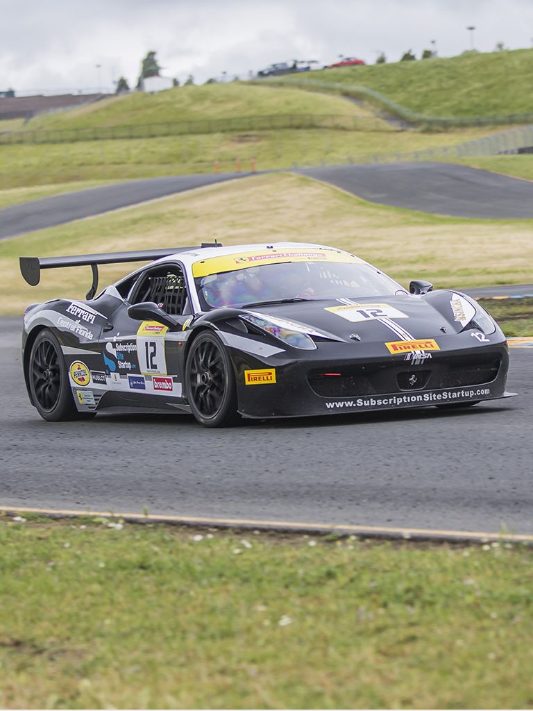 Charles Quinton, driver in Ferrari Challenge NA - USA