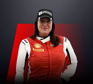 Debra Palermo, driver in Ferrari Challenge NA - USA