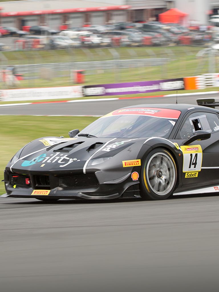 Imran Kara, driver in Ferrari Challenge UK - GBR