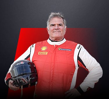 James Camp, driver in Ferrari Challenge NA - USA