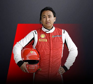 Jay Chang, driver in Ferrari Challenge APAC - CHN