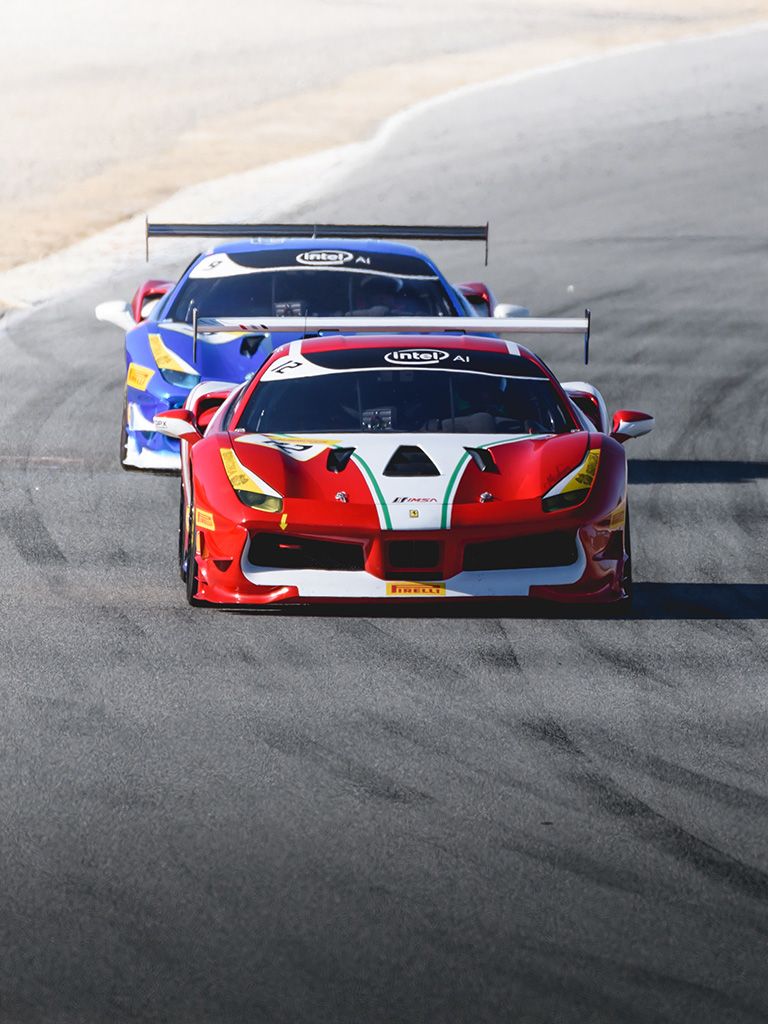 John Boyd, driver in Ferrari Challenge NA - USA