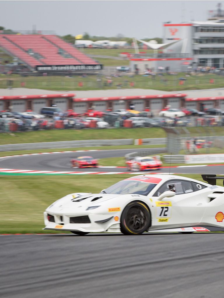 Jon Wood, driver in Ferrari Challenge UK - USA