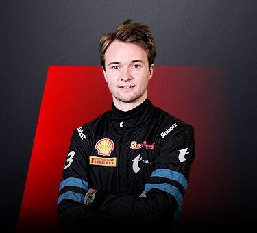Josh Kirkwood-Jones, driver in Ferrari Challenge UK - GBR