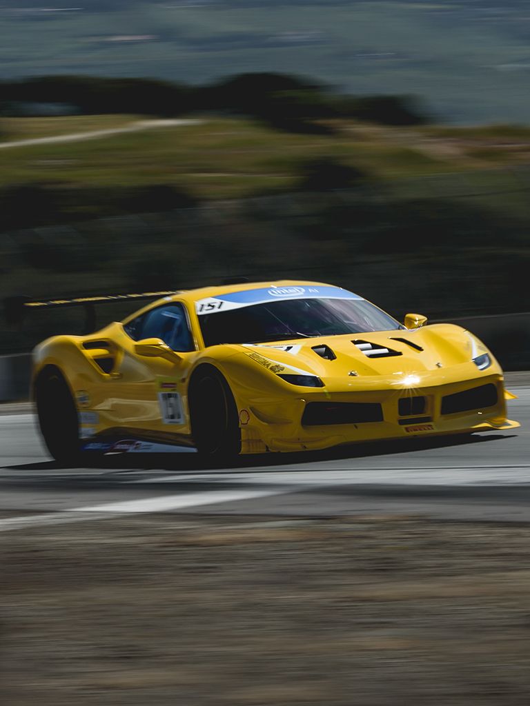 Kam Habibi, driver in Ferrari Challenge NA - USA