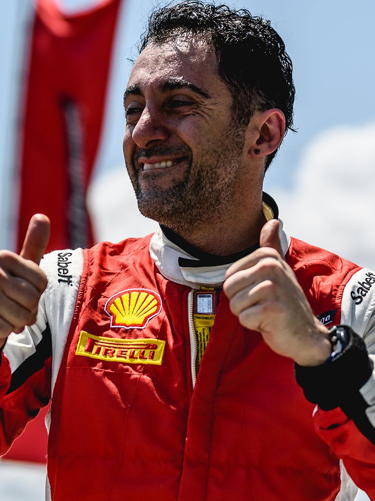 Mark Issa, driver in Ferrari Challenge NA - USA