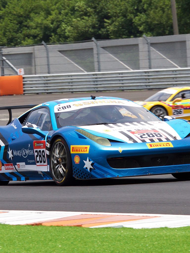 Martin Berry, driver in Ferrari Challenge APAC - AUS