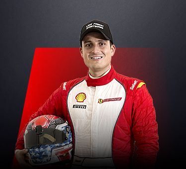 Nick Mancuso driver in Ferrari Challenge NA - USA