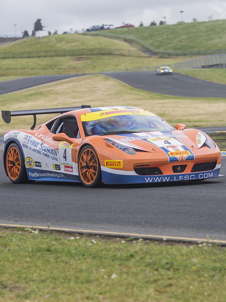 Nick Mancuso driver in Ferrari Challenge NA - USA