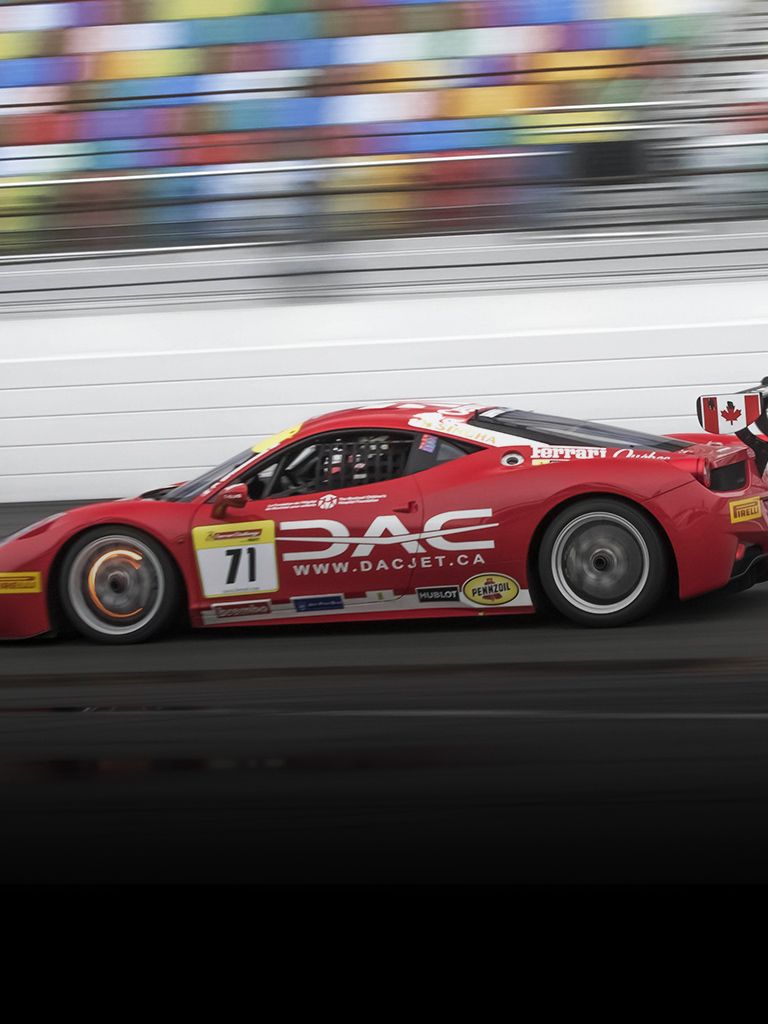 Patrice Brisebois driver in Ferrari Challenge NA - CAN