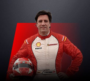 Patrice Brisebois driver in Ferrari Challenge NA - CAN