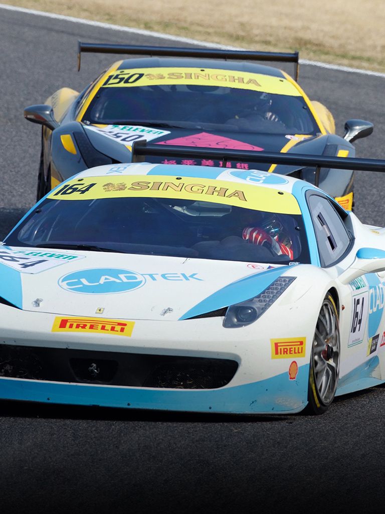 Paul Montague driver in Ferrari Challenge APAC - AUS