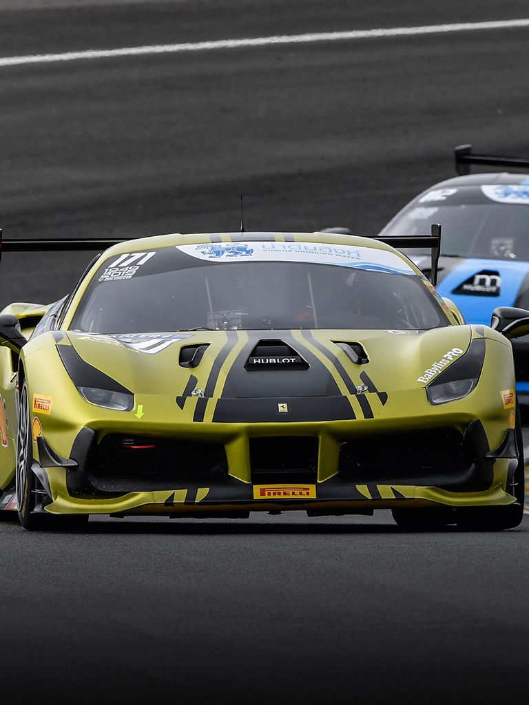 Per Falholt driver in Ferrari Challenge Europe - DEN