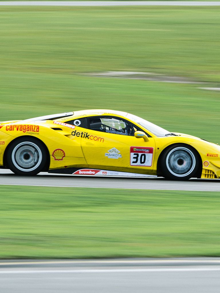 Rama Danindro driver in Ferrari Challenge APAC - IDN