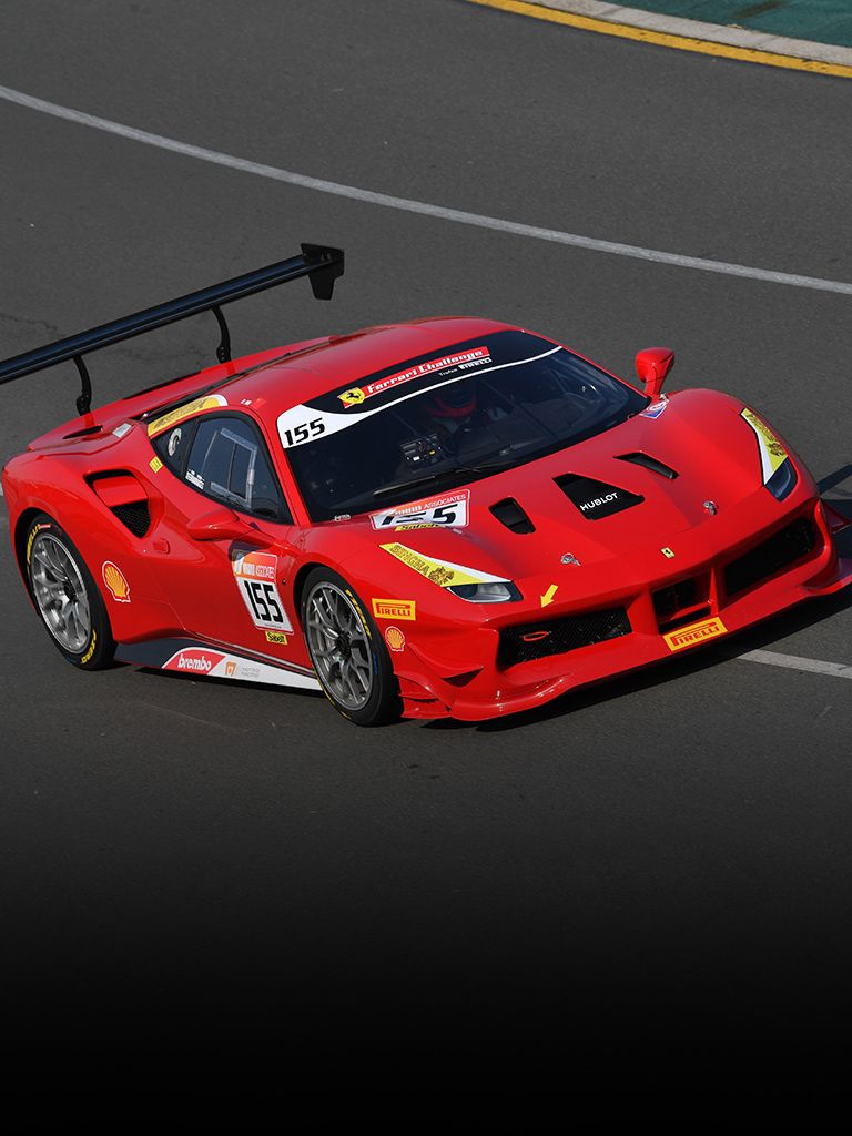 Ray Wu driver in Ferrari Challenge APAC - CHN