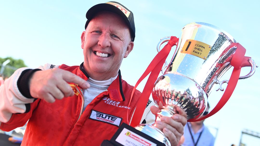 Ferrari Challenge Driver Richard Guy