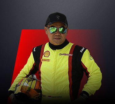 Ringo Chong driver in Ferrari Challenge APAC - SGP