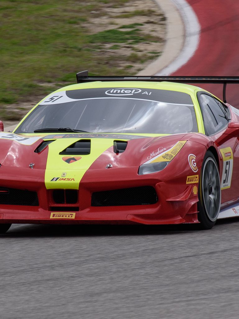 Rob Hodes driver in Ferrari Challenge NA - USA