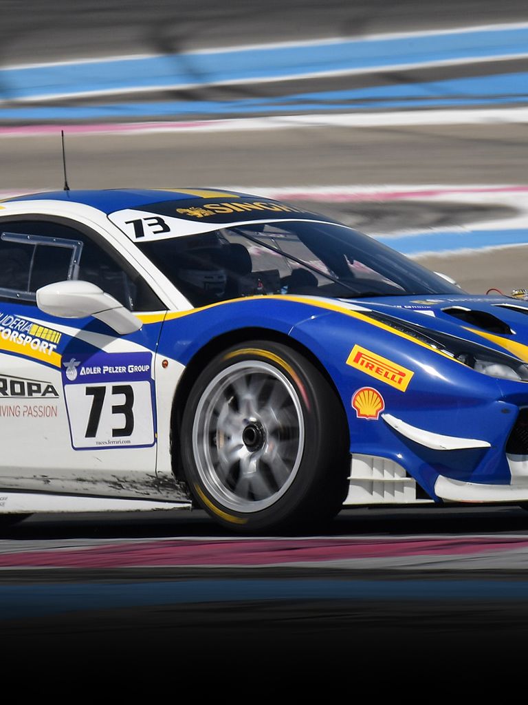 Robin Jensen driver in Ferrari Challenge Europe - SWE