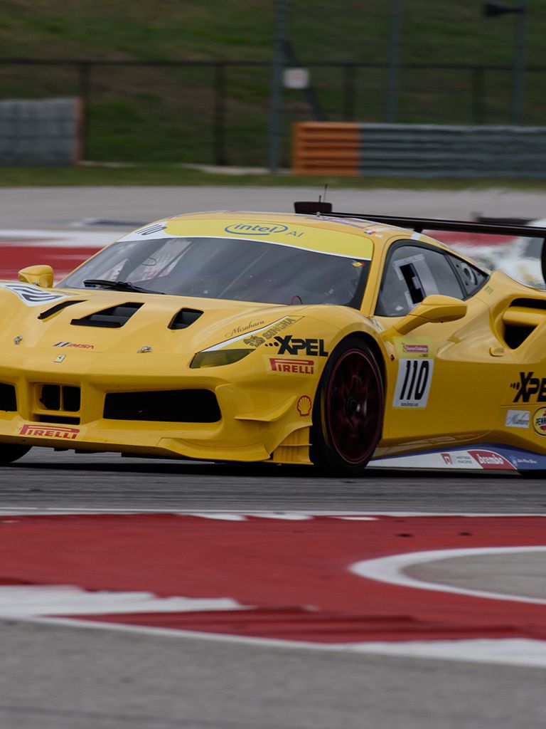 Sammy Vick driver in Ferrari Challenge NA - MEX