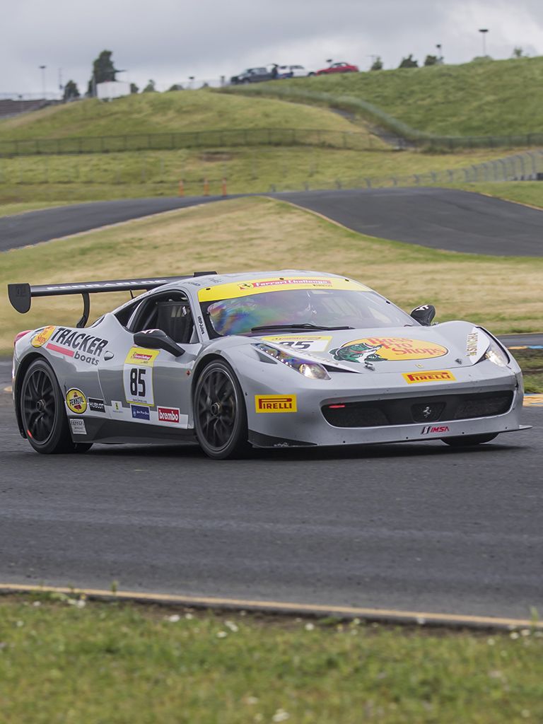 Steve Johnson driver in Ferrari Challenge NA - USA