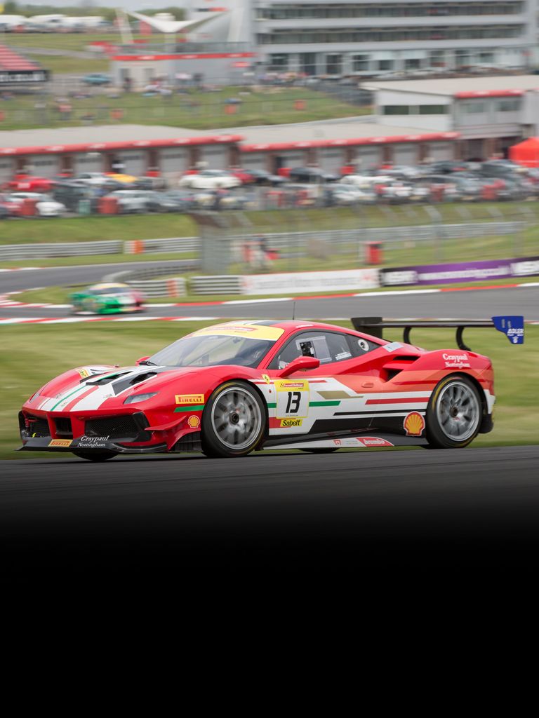 Stuart Willson driver in Ferrari Challenge UK - GBR