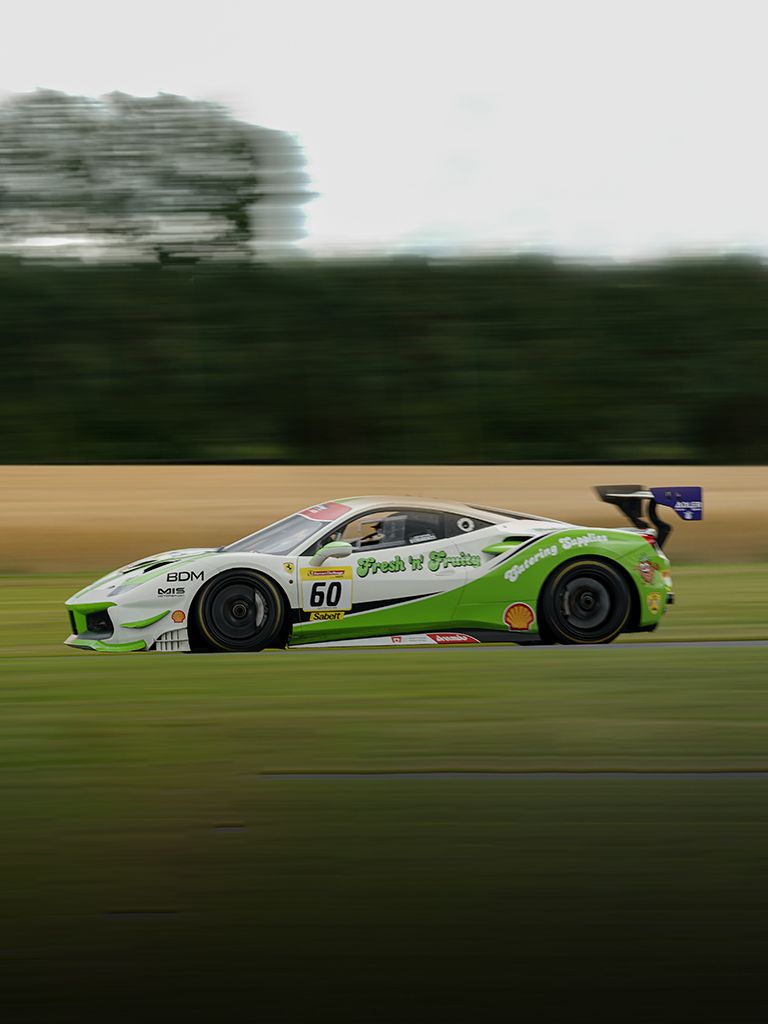 Wayne Marrs driver in Ferrari Challenge UK - GBR