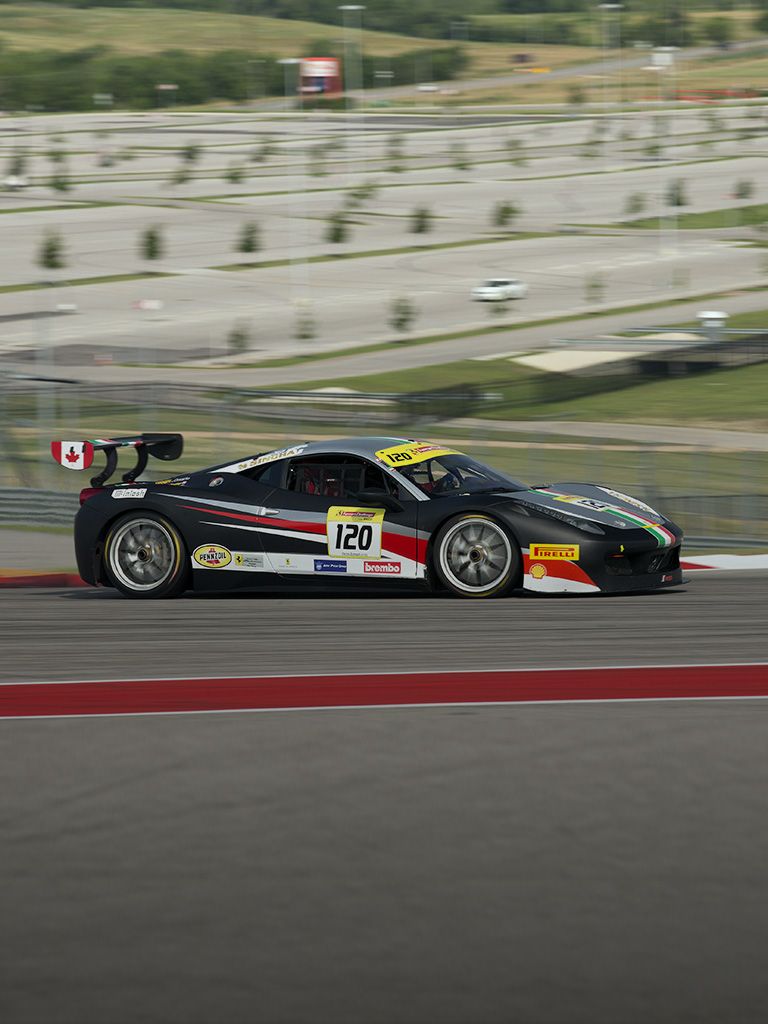 Xavier Juamperez driver in Ferrari Challenge NA - MEX