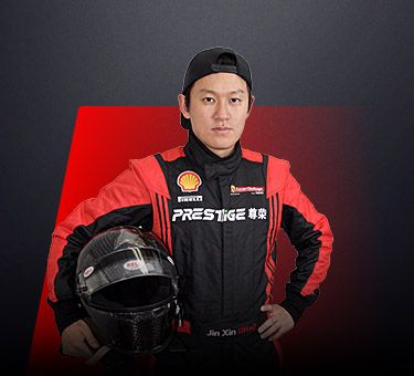 Xin Jin driver in Ferrari Challenge APAC - CHN