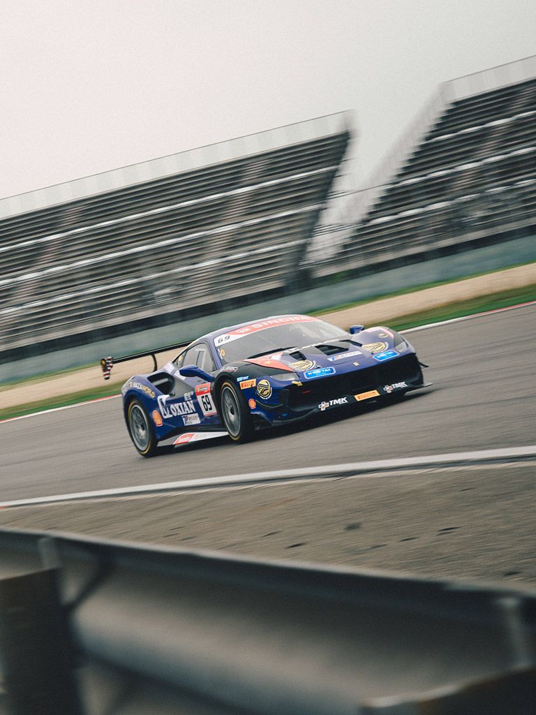 Zen Suan Chuan Low driver in Ferrari Challenge APAC - MAL