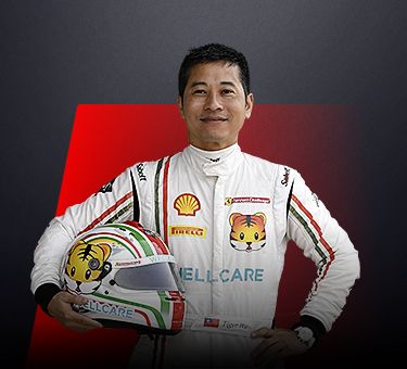 Tiger Wu driver in Ferrari Challenge APAC - TPE