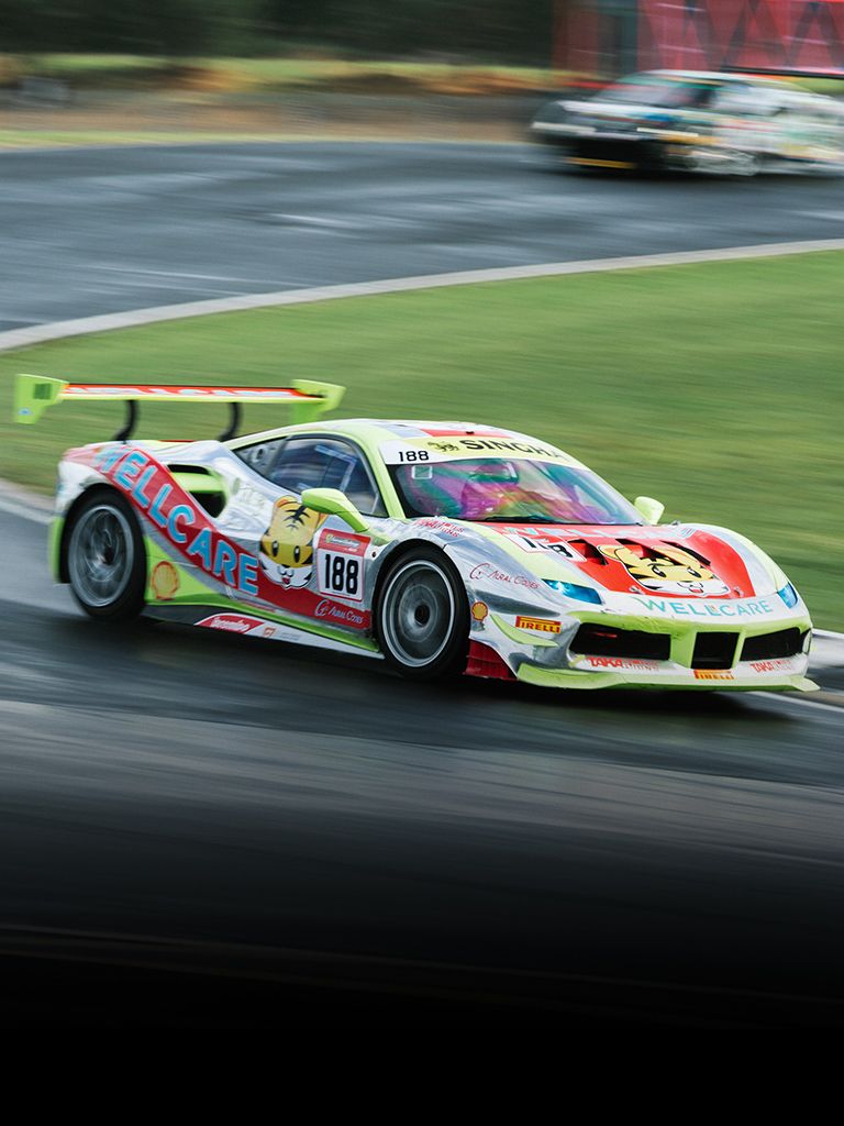 Tiger Wu driver in Ferrari Challenge APAC - TPE