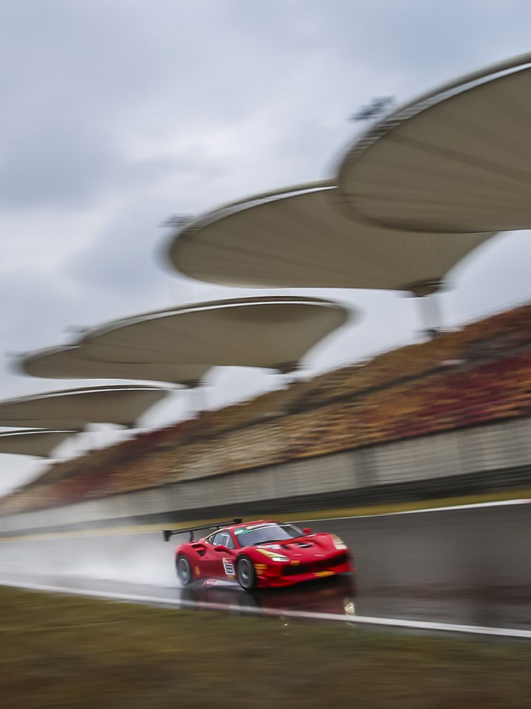 Tsao San Chuang driver in Ferrari Challenge APAC - TPE