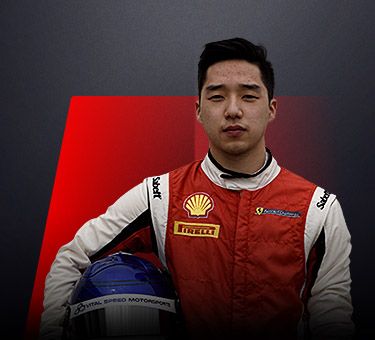 Trevor Baek driver in Ferrari Challenge NA - USA