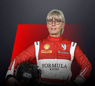 Tina Kok driver in Ferrari Challenge Europe - DNK