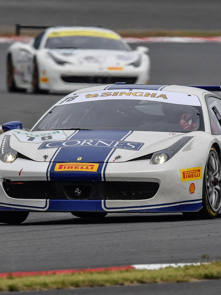 Toru Tanaka driver in Ferrari Challenge APAC - JPN