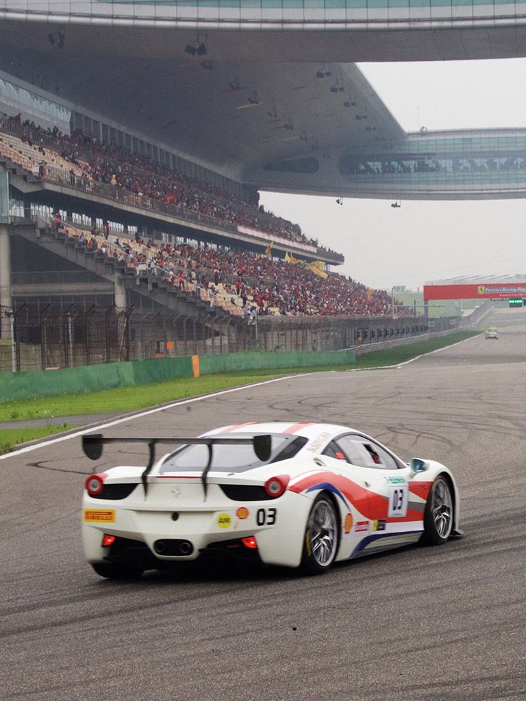 Ting Zheng driver in Ferrari Challenge APAC - CHN