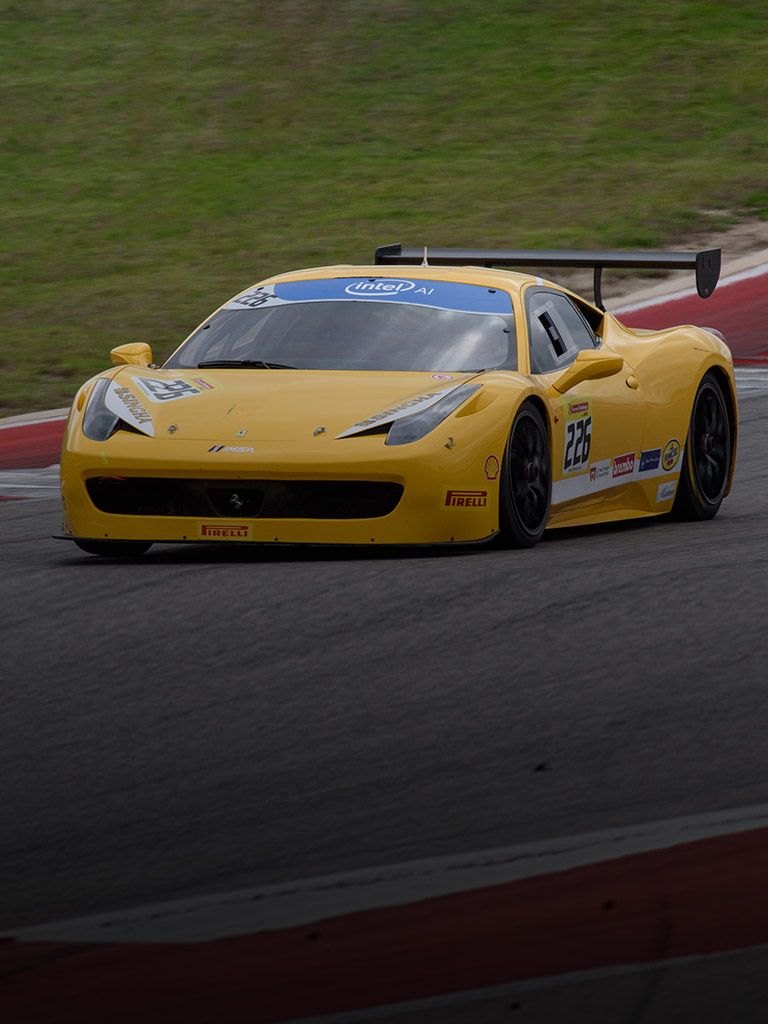 Tony Ferraro driver in Ferrari Challenge NA - USA