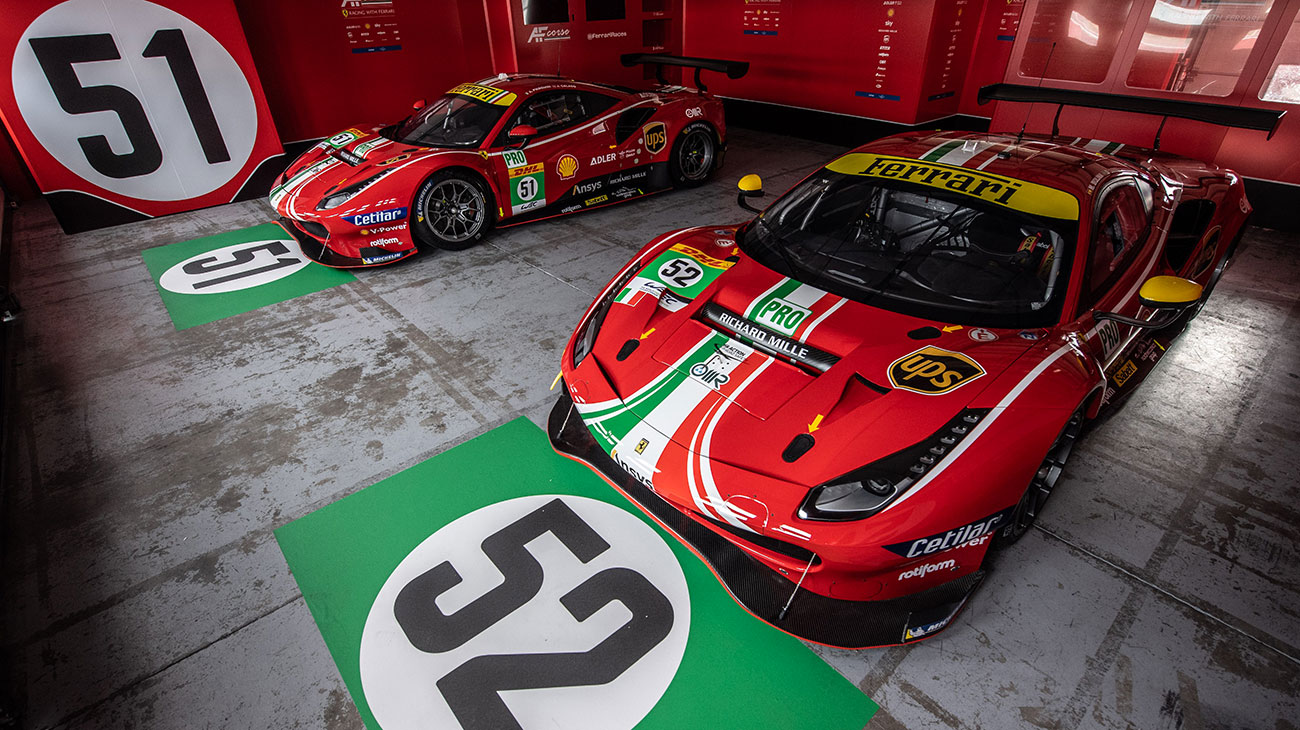 AF Corse 488 GTE livery for 2021 WEC unveiled