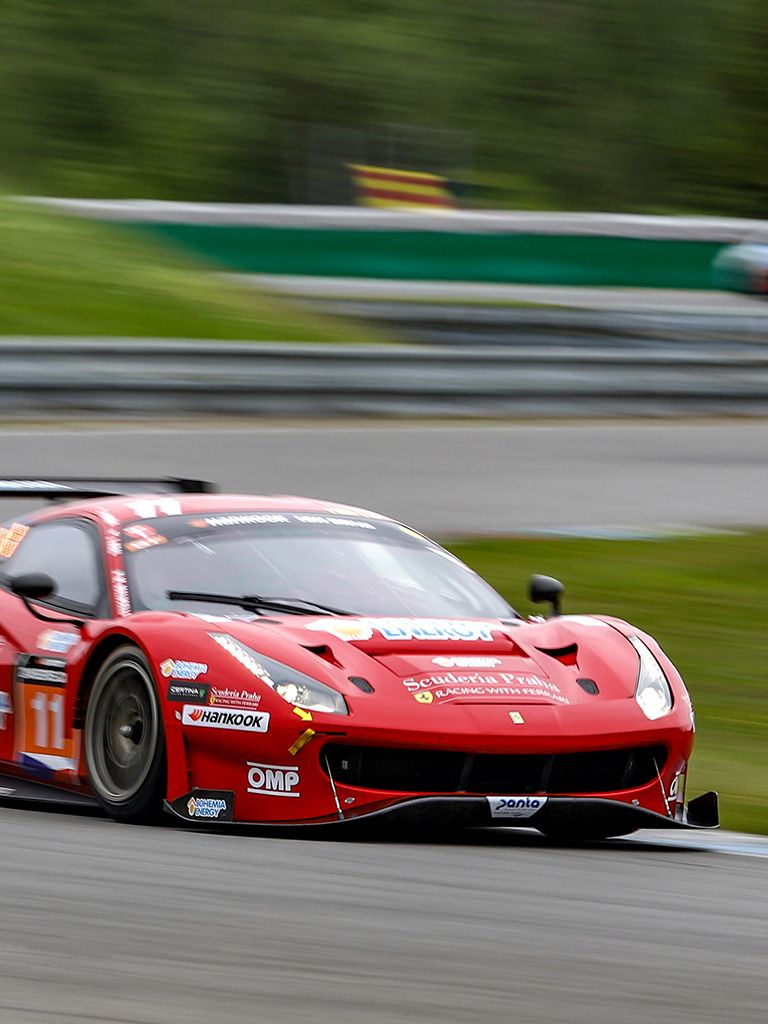 Three Ferrari crews at the Hankook 12H Mugello