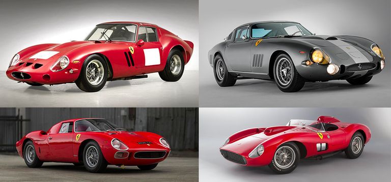 オークションのフェラーリ・モデル トップ10 