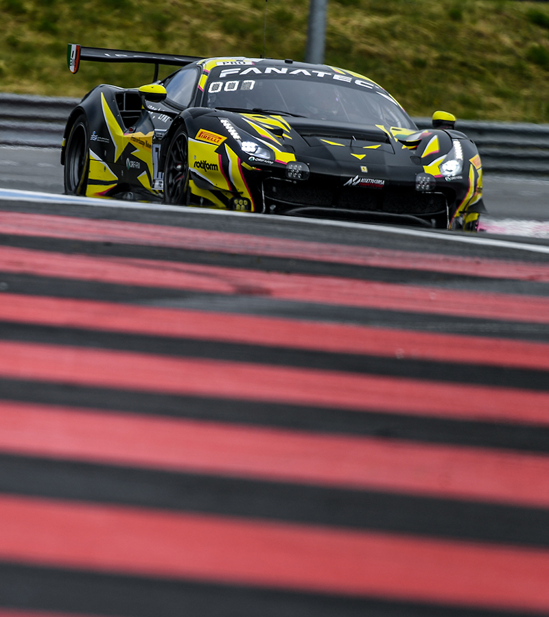 The 488 GT3 Evo 2020 of Iron Lynx with Davide Rigon, Antonio Fuoco and Callum Ilott will set off from second position in the 1000 Km of Paul Ricard, round two of the Endurance Cup.