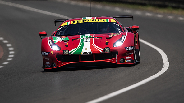 Ferrari 488 GTE - Le Mans 2021