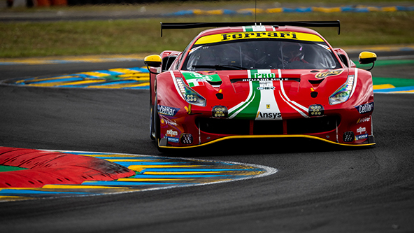 Ferrari 488 GTE - Le Mans 2021