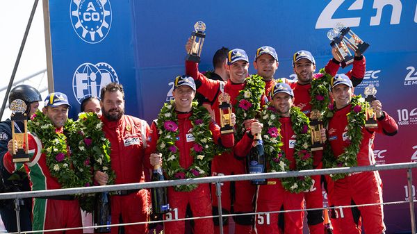 The faces on the iconic French podium were smiling as if they had won, and the two crews celebrating a second and third place in this legendary race had good reason to be. 