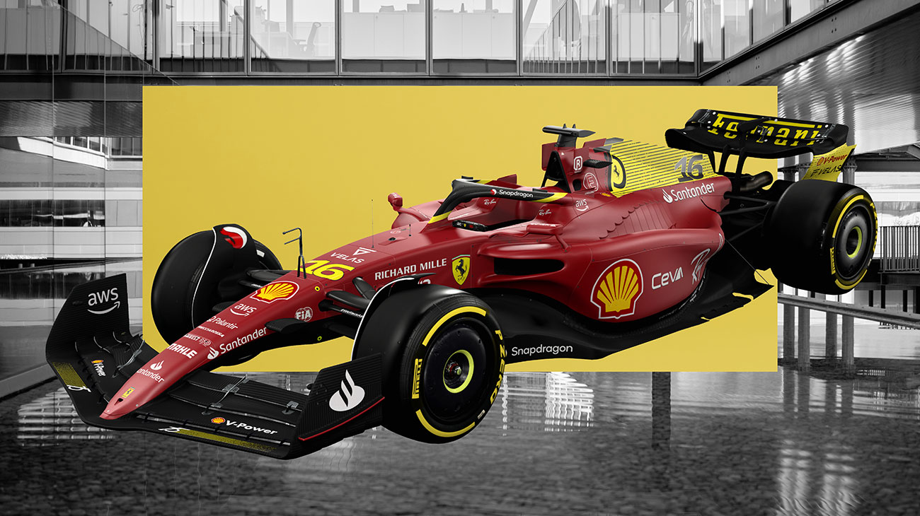 First Images: Ferrari Launches F1-75 for the 2022 Formula 1 Season