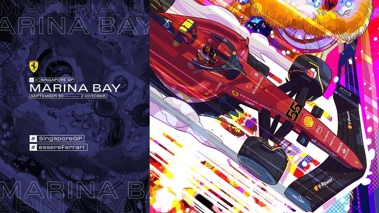 シューマッハ Long-awaited Victory  Ferrari 水彩画 シューマッハ Long-awaited Victory Ferrari 水彩画